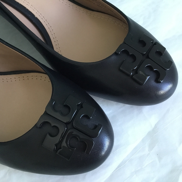 TORY BURCH LOWELL 65mm WEDGE PUMP CLOSED TOE PUMP - Picture 3 of 6